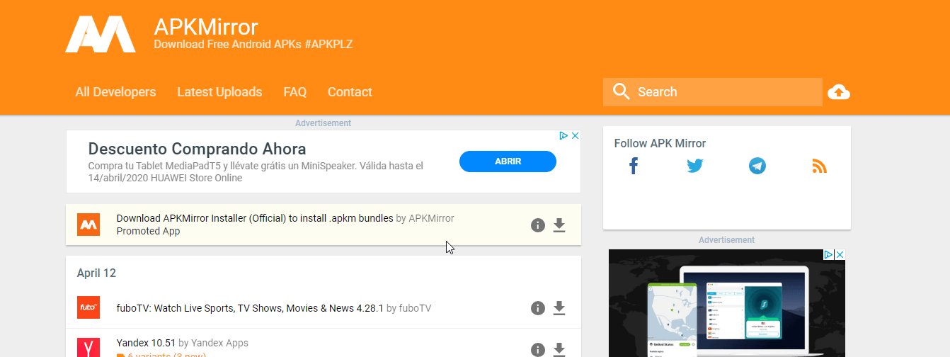 Las mejores alternativas a Google Play Store para Android gratis.