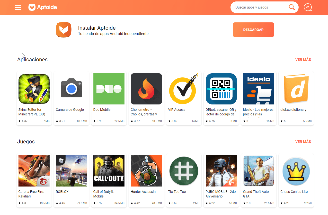 Las mejores alternativas a Google Play Store para Android gratis.